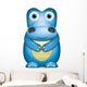 Little Blue Crocodile Wall Decal