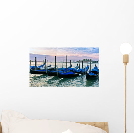 Venetian Gondolas Sunrise