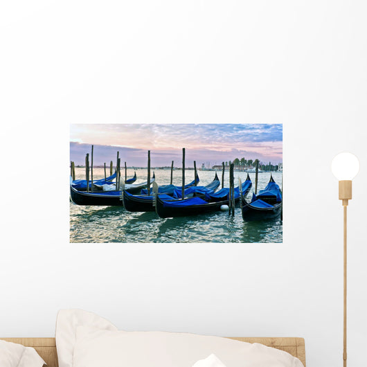 Venetian Gondolas Sunrise