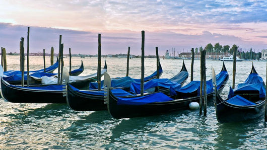 Venetian Gondolas Sunrise