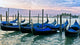 Venetian Gondolas Sunrise