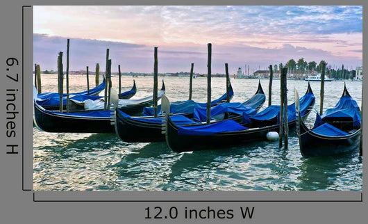 Venetian Gondolas Sunrise