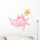 Princess Crown and Magic Wand Wall Decal