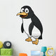 Vector illustration of Penguin cartoon Wall Decal