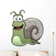 Vector illustration of snail cartoon Wall Decal