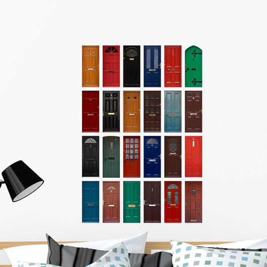 Front Doors Wall Decal