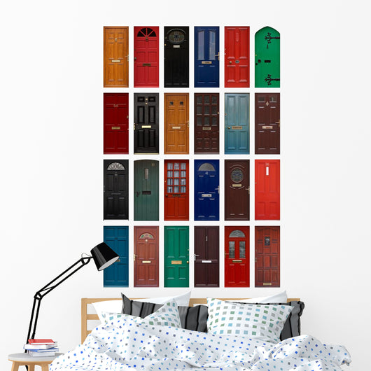Front Doors Wall Decal