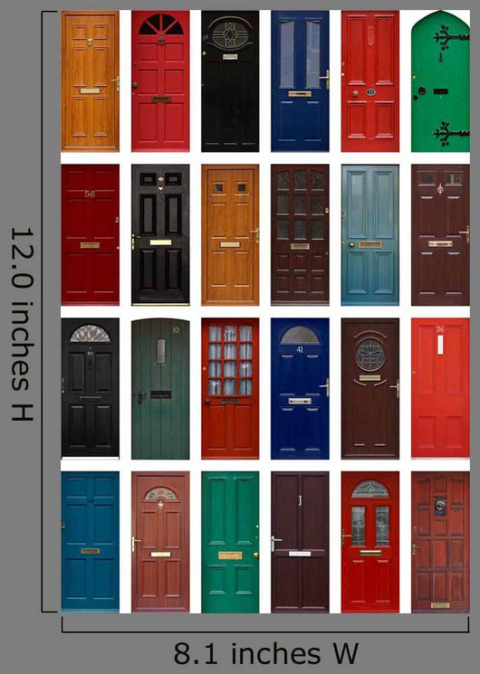 Front Doors Wall Decal