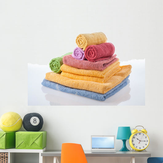 Bath towels Wall Decal