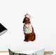 Irish Red Setter Dog in the Culinary Hat Wall Decal