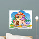 Domik Wall Mural