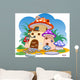 Domik Wall Mural