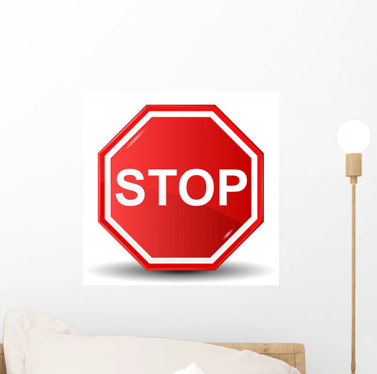 Vector Illustration Stop Sign