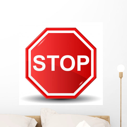 Vector Illustration Stop Sign