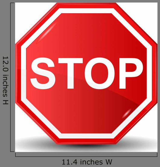 Vector Illustration Stop Sign