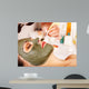Clay Facial Mask in Beauty Spa Wall Mural