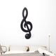 Note Treble Black Version