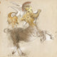 Greek Centaur and Nymph Wall Decal