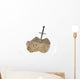excalibur sword in a rock Wall Decal