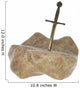 excalibur sword in a rock Wall Decal