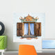 Bavarian Window Wall Mural