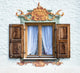 Bavarian Window Wall Mural