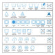 textile care symbols Wall Mural