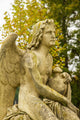 Angel Figure Tombstone
