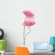 pink poppy Wall Decal