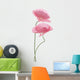 pink poppy Wall Decal
