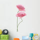 pink poppy Wall Decal