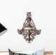 Antique Candelabra Wall Decal