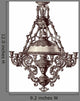 Antique Candelabra Wall Decal