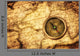 Vintage Compass Lies Ancient