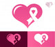 Pink Ribbon Heart Awarness