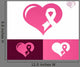 Pink Ribbon Heart Awarness