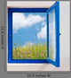 Window to nature Wall Decal