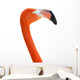 Flamingo Head Wall Decal