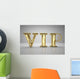 VIP Gold Letters Wall Decal
