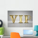 VIP Gold Letters Wall Decal