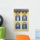 Italian Architecturecolorful Windows and