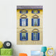 Italian Architecturecolorful Windows and