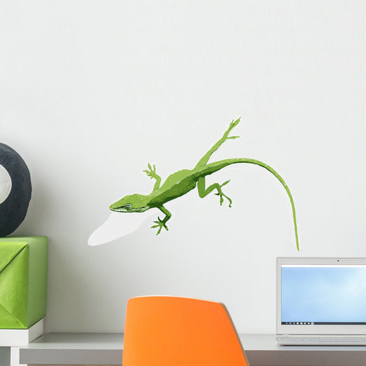 Anolis Lizard Green Wall Decal
