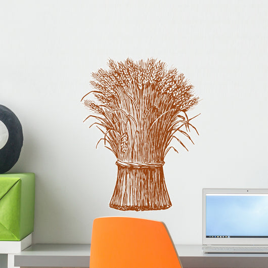 Wheat Wall Decal
