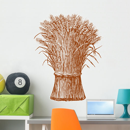 Wheat Wall Decal