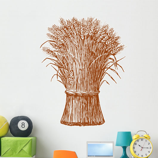Wheat Wall Decal