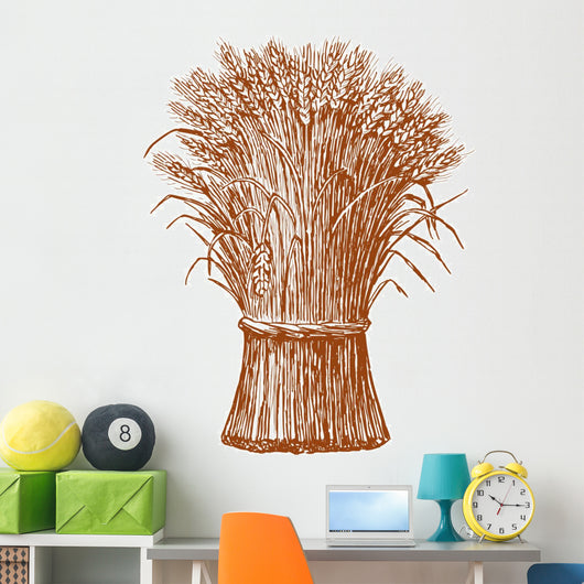 Wheat Wall Decal