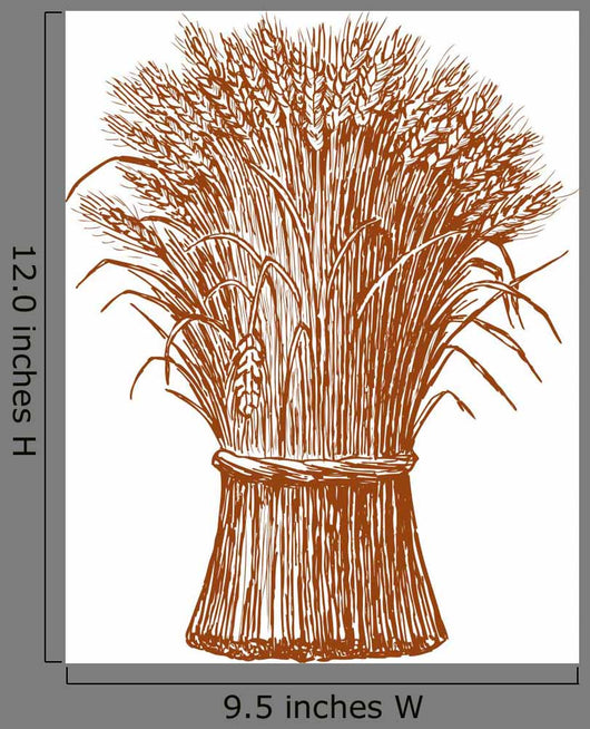 Wheat Wall Decal