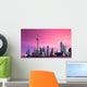 Shanghai - the skyline and the sunrise Wall Mural