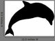 Silhouette Jumping Dolphin